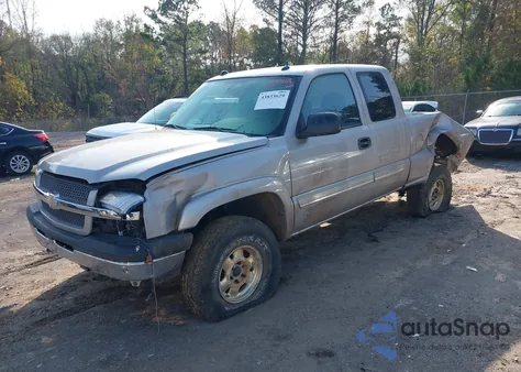 2004 Chevrolet Silverado 1500 Z71 из США, поврежденный, VIN 1GCEK19T94E226114